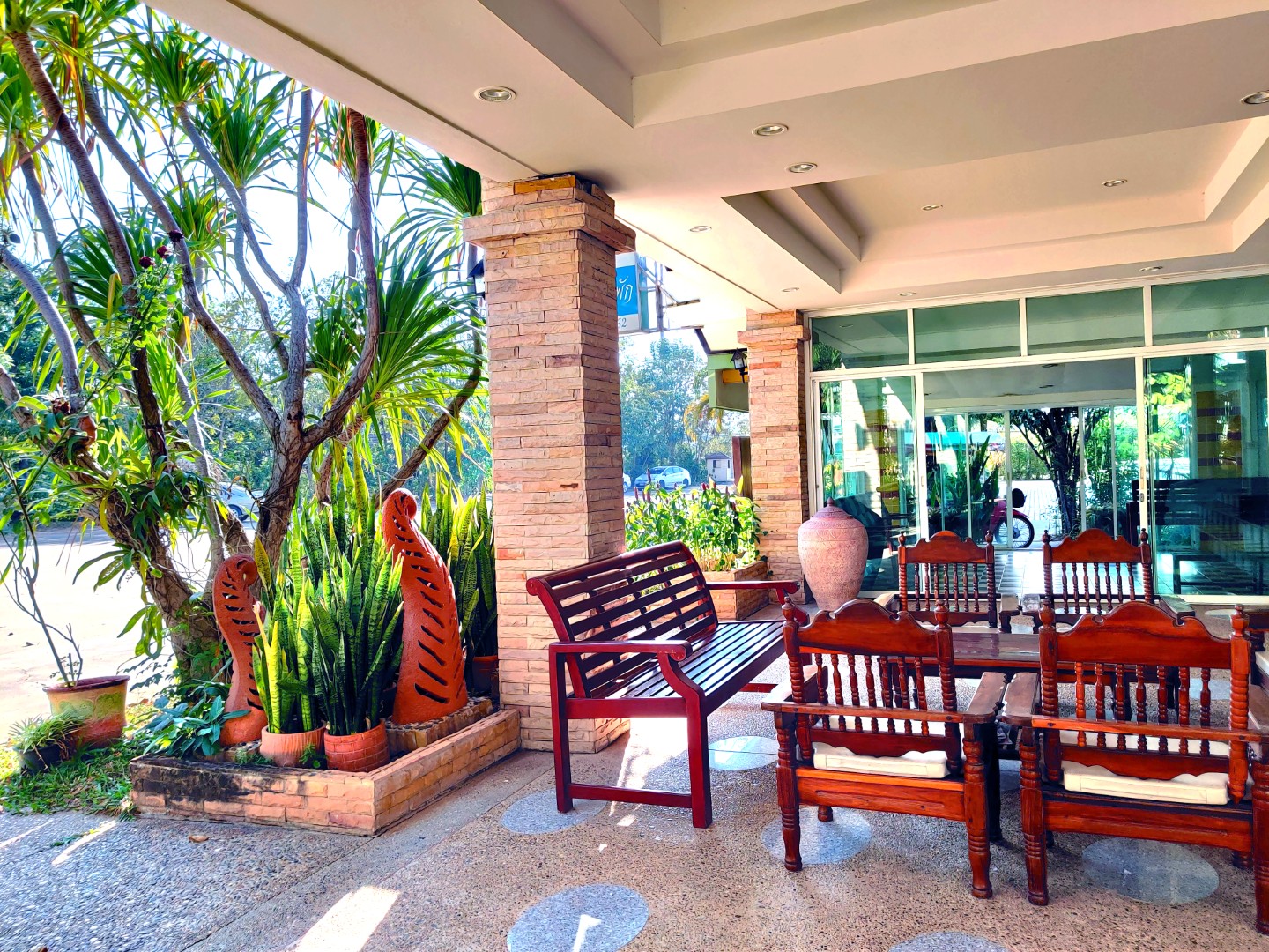 บรรยากาศโรงแรม